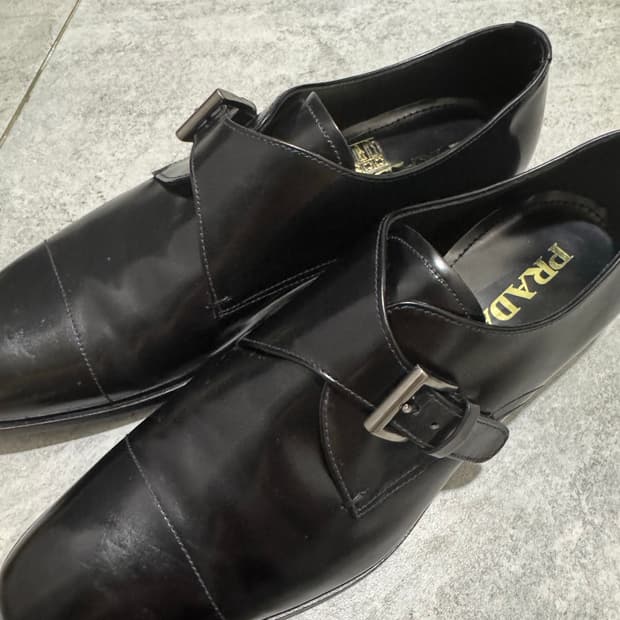 Prada 빈티지 몽키스트랩슈즈 