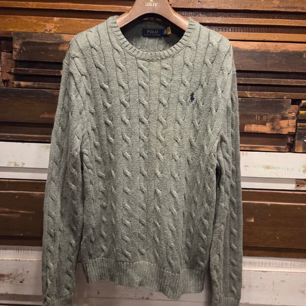 폴로랄프로렌 케이블니트