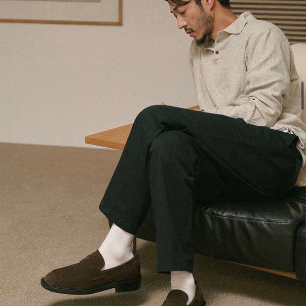 [265] 로맨틱무브 뉴 미니멀 로퍼 리얼브라운 스웨이드