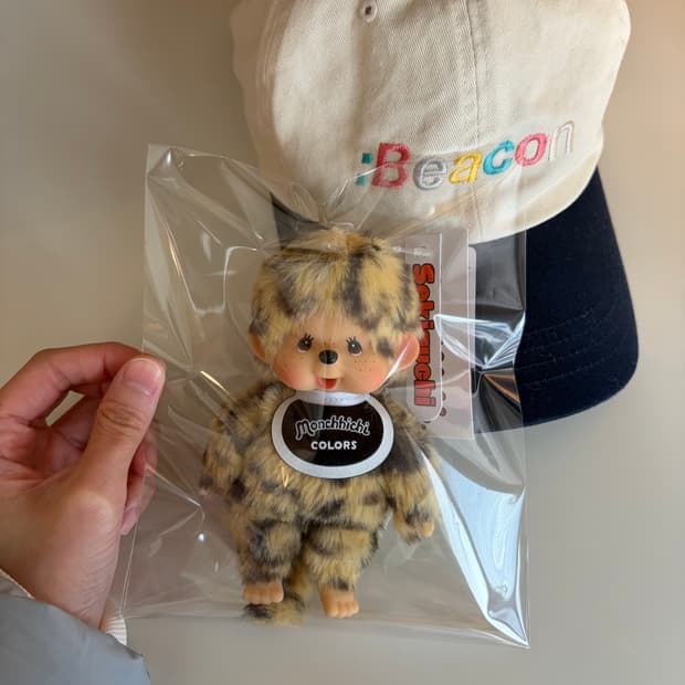 새상품) 레오파드 호피몬치치키링