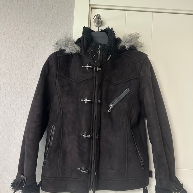 00s Roushatte trimming fur hood jacket