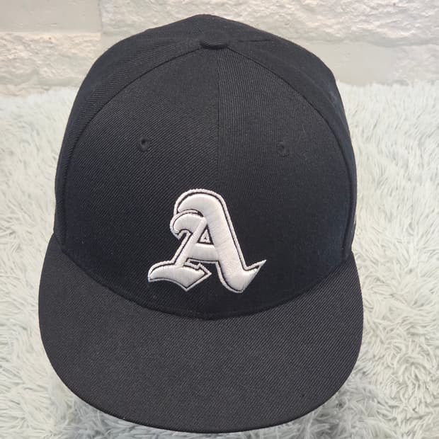 L5-3:슈퍼매시브바운드 A 로고 블랙 스냅백(56-59)
