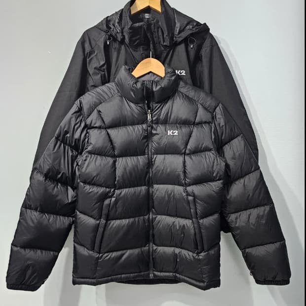 K2 남성 덕다운 패딩 점퍼 100