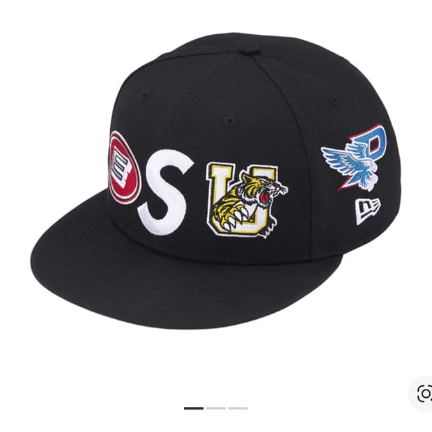 Supreme Mascots S Logo New Era Black 