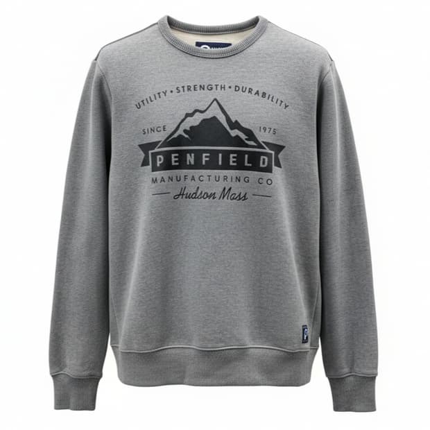 펜필드 penfield 프린트 크루넥 맨투맨 1819