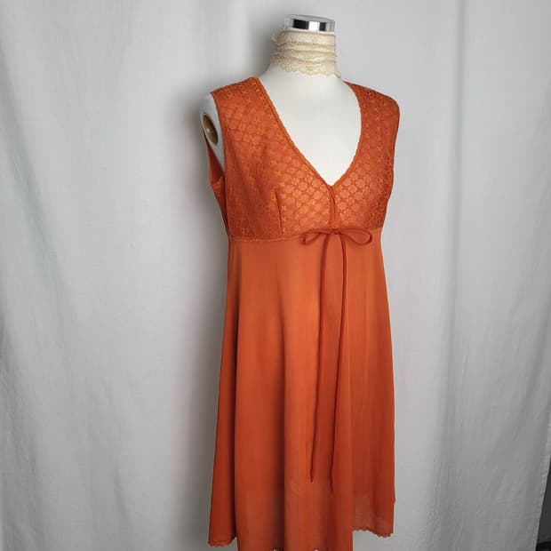 빈티지 마멀레이드 슬립 원피스