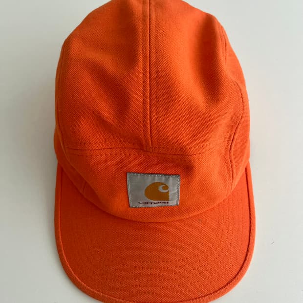 F) 칼하트 바클리 캠프캡 오렌지