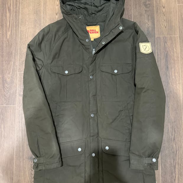 (M) 피엘라벤 그린란드 그린랜드 누빔 롱패딩 자켓 파카