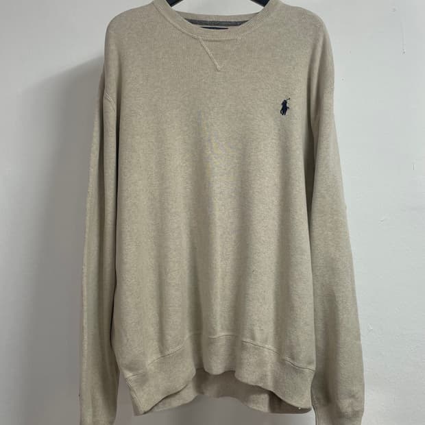 폴로 랄프로렌 코튼 오트밀 니트 (on.103 )  