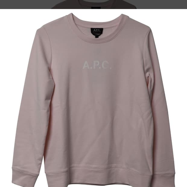 A.P.C. 아페쎄 핑크 맨투맨 긴팔티셔츠