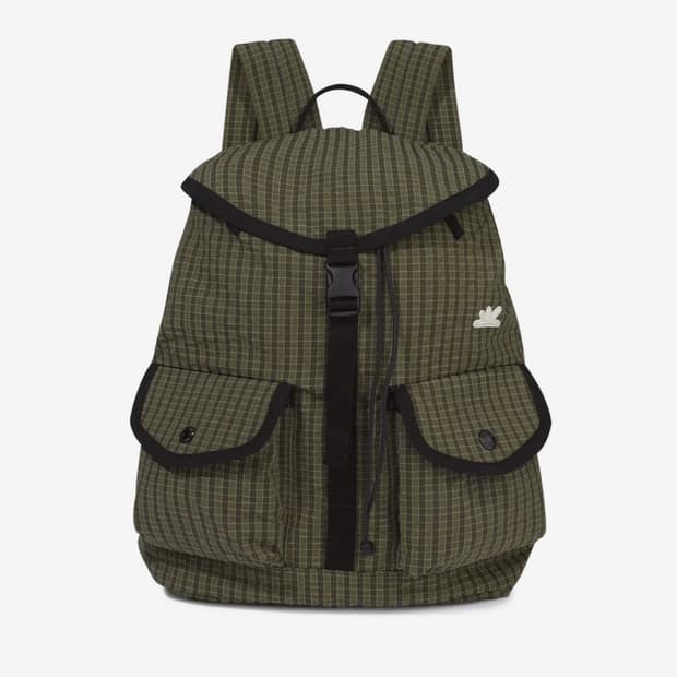 썬러브 Explorer Daypack Olive Grid 백팩