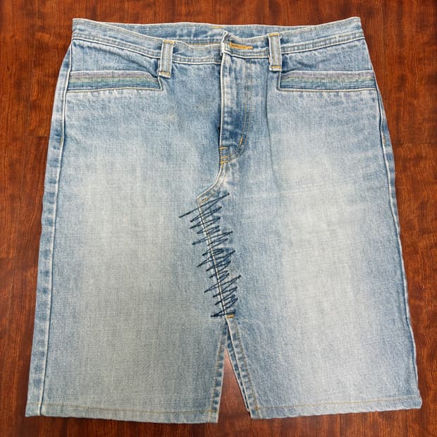 히스테릭 글래머 데님스커트