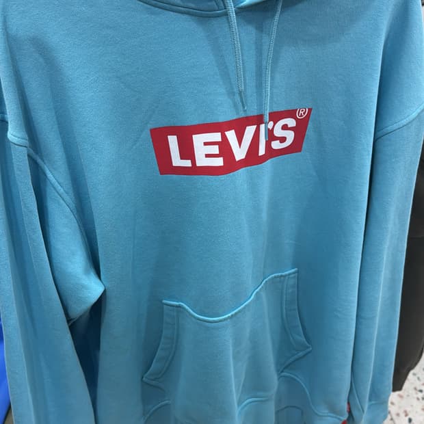 리바이스 후드티 L