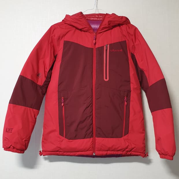 라푸마 구스다운 양면 패딩 점퍼 90사이즈