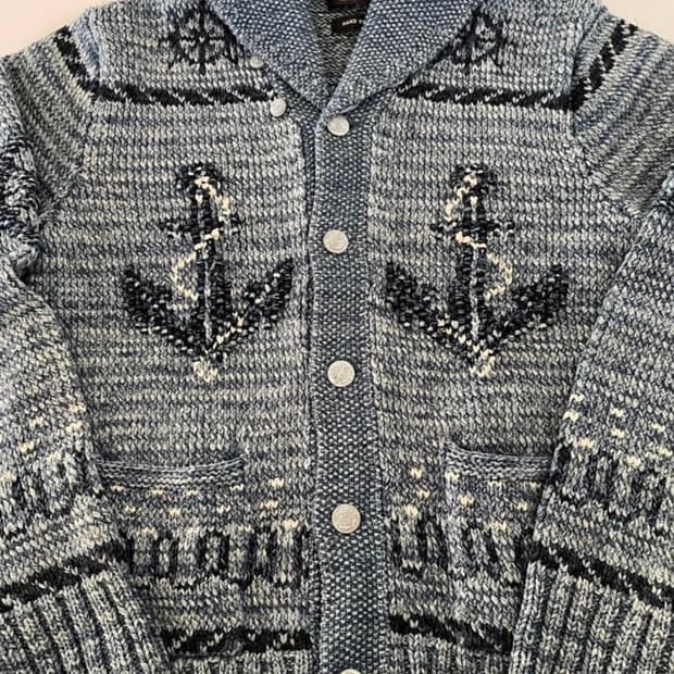 RRL 더블알엘 엥커 숄카라 가디건