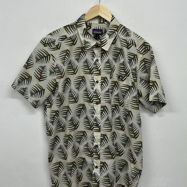 [L] 파타고니아 하와이안 오가닉 코튼 캠프 셔츠 반팔