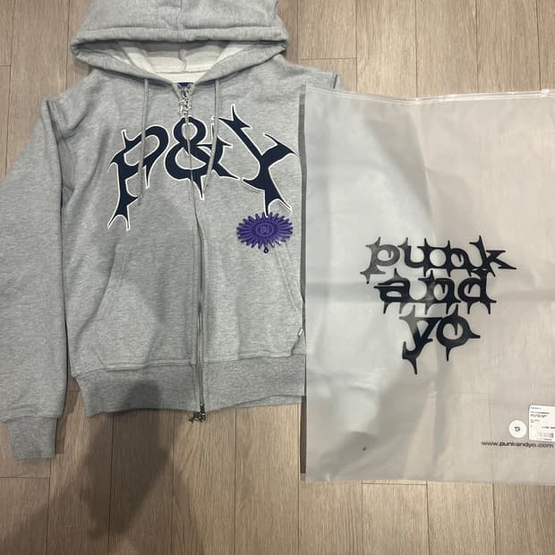 펑크엔요 후드집업 S