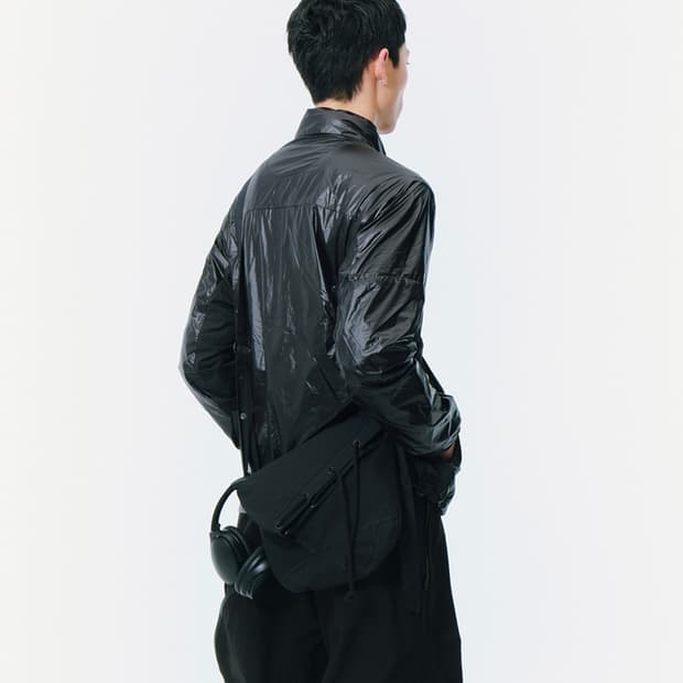 산산기어 타이 크로스백 블랙 미개봉 새상품