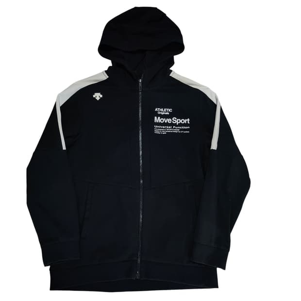 데상트 후드집업