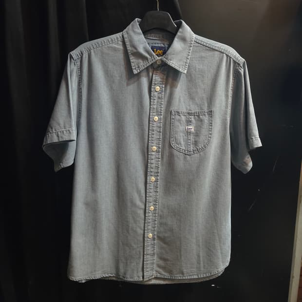 Lee 리 데님 반팔 셔츠