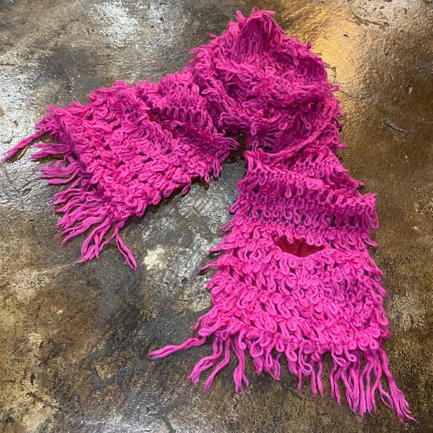 준야와타나베 모헤어 머플러