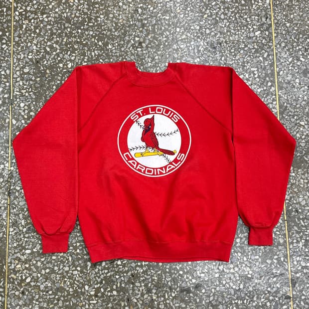 80s USA 트렌치 카디날스 빈티지 스웻셔츠 L