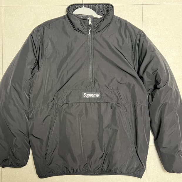 슈프림 15fw 리버시블 풀오버 