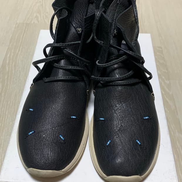 비즈빔 (visvim huron moc hi-folk) 블랙 10사이즈