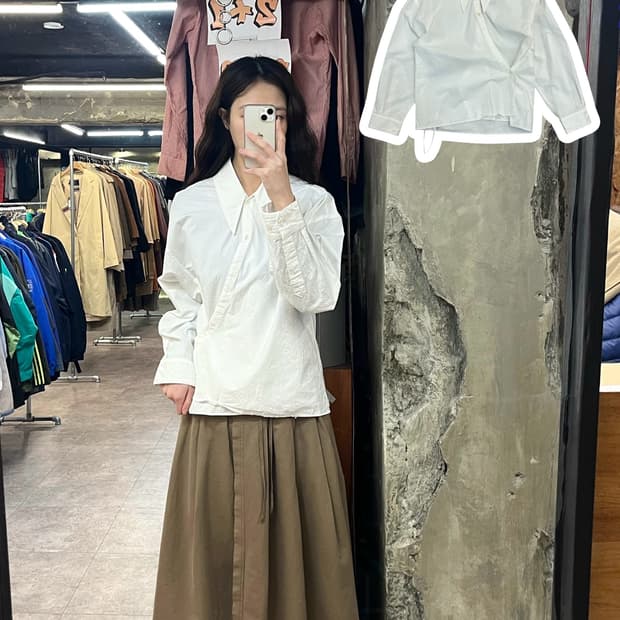 빈티지 셔츠 화이트 #csz3142