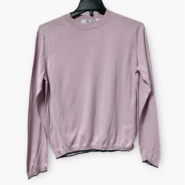 질샌더 유니클로 실크혼방 니트