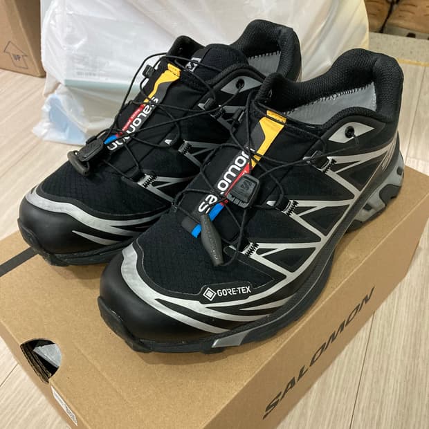 살로몬 XT-6 고어텍스 블랙 240mm