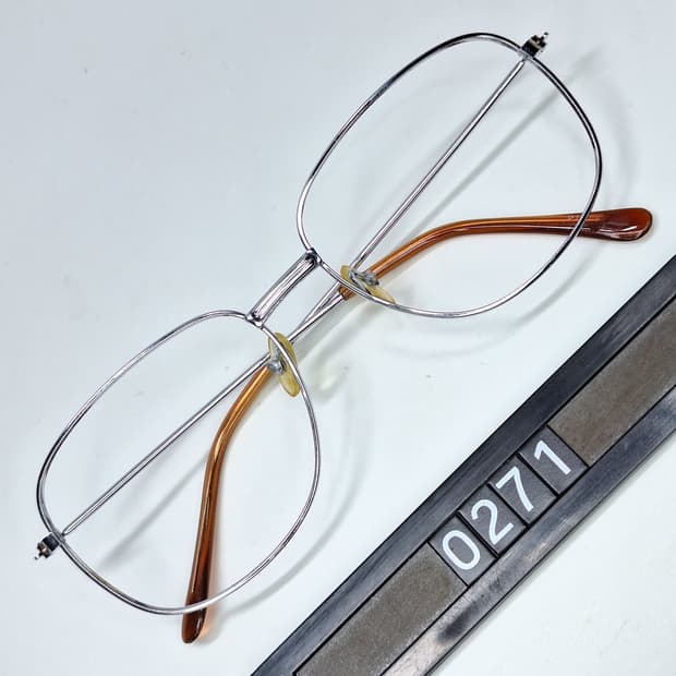 80s 일본 빈티지 스퀘어 안경테 136mm 클래식 레트로 복고 수입