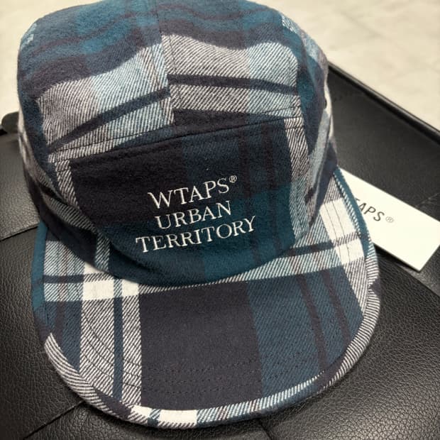 더블탭스 WTAPS 플래드 캠프캡