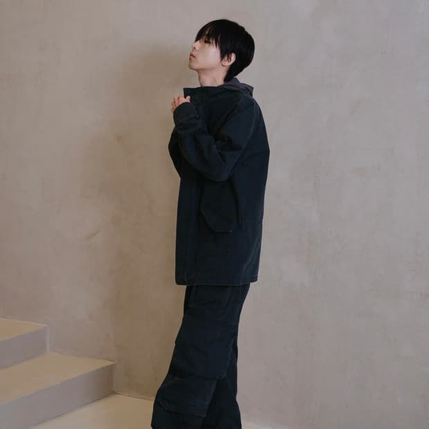 다이브인 etce 워시드 코튼 필드자켓