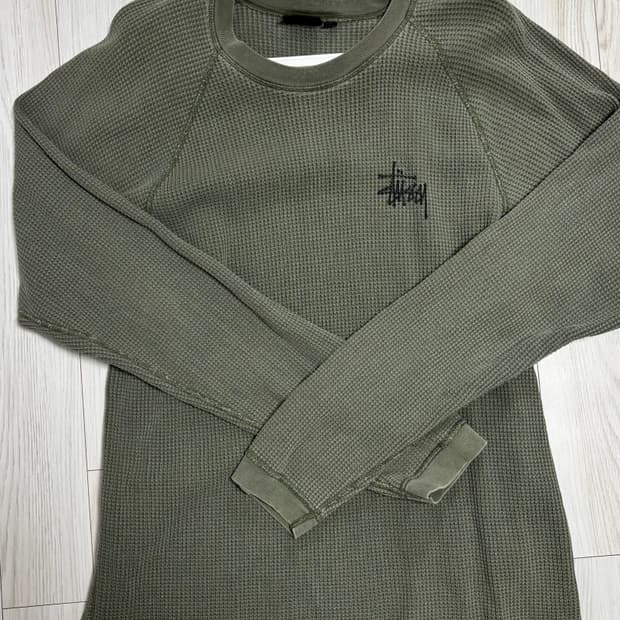 스투시 써멀 롱슬리브 M