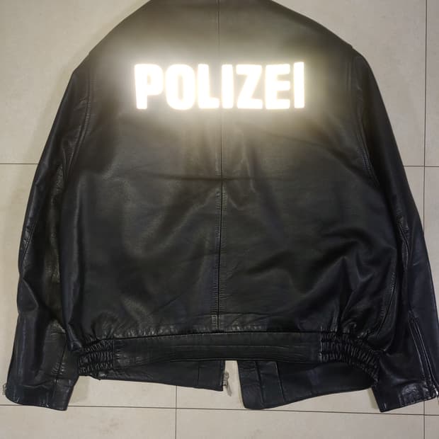 Polizel 독일군경찰 가죽자켓