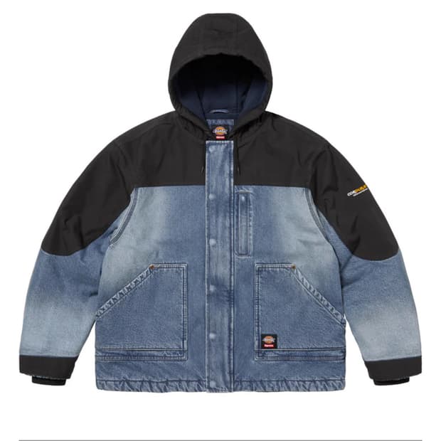 M) 슈프림 디키즈 25FW 코듀라 후드 워크자켓