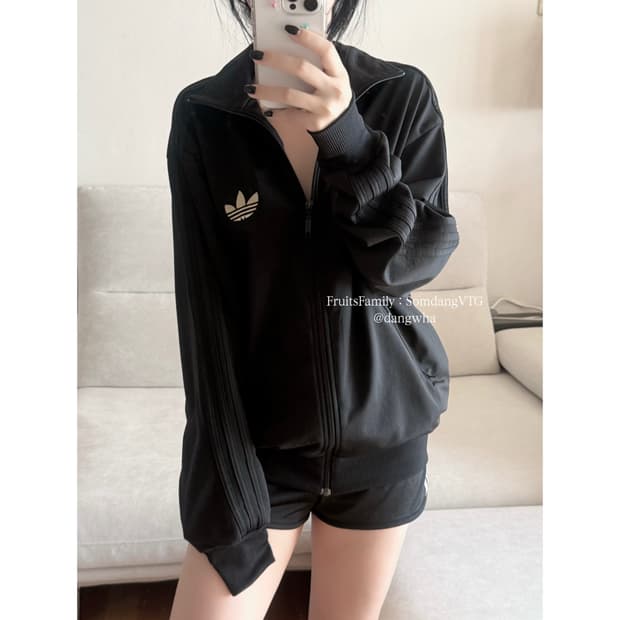 🔥 아디다스 블랙 골드 구파 져지 🔥