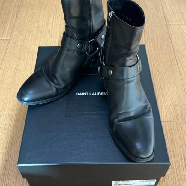 생로랑 하네스부츠 40