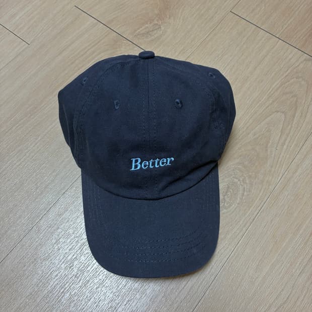 네이비 스트링 볼캡