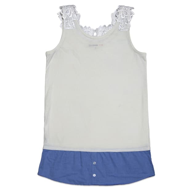 Lace Strap Layered sleeveless