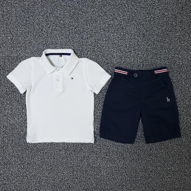 [무료배송][110]타미힐피거 키즈 카라티 헤지스 키즈 반바지 일괄판매