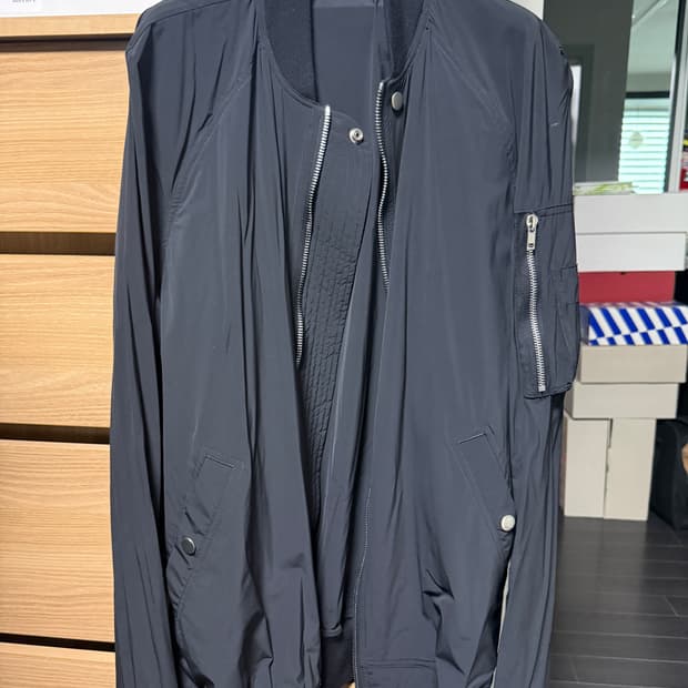 릭오웬스 바벨 플라이트 자켓