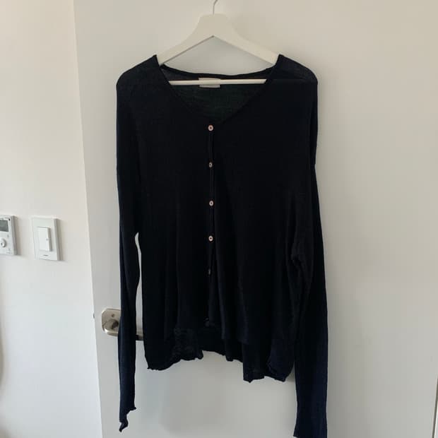 네이비 에어리 가디건