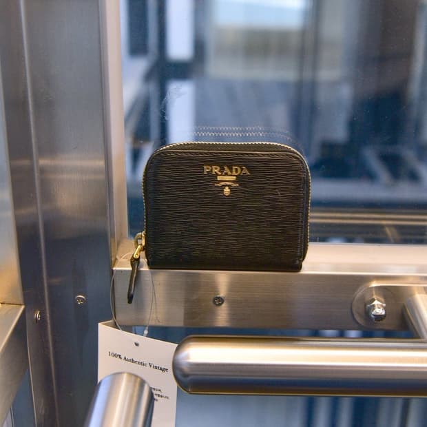 프라다 사피아노 카드지갑(정품)