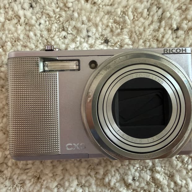 리코 RICOH CX3 바이올렛 실버