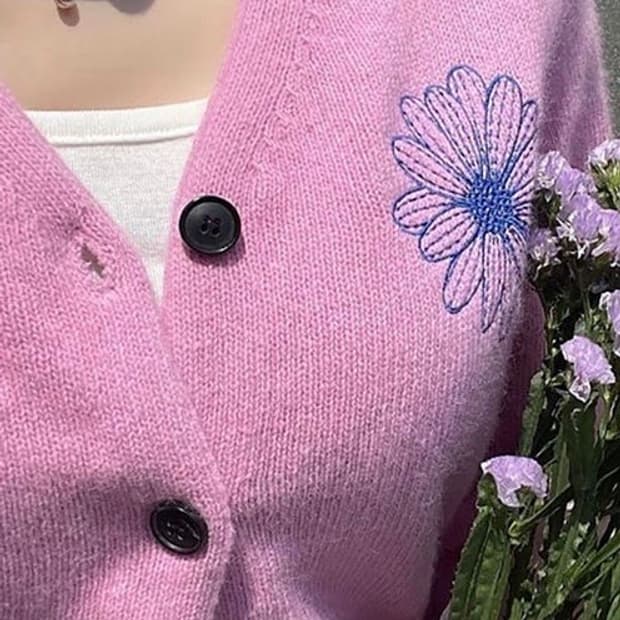 마르디 라쿤 블렌디드 가디건