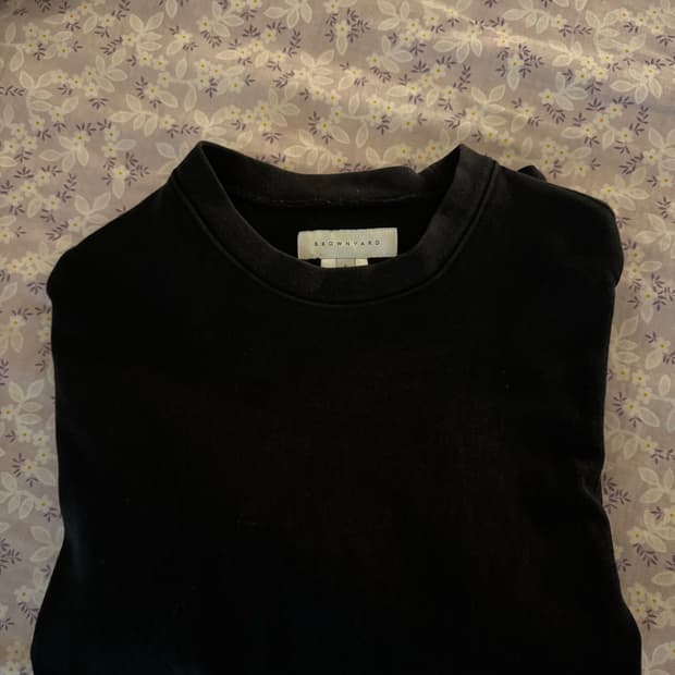 [5] 브라운야드 22FW 스웻 맨투맨 블랙