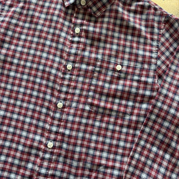 North Face check shirt