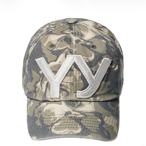 오픈와이와이 카모 캡 카키